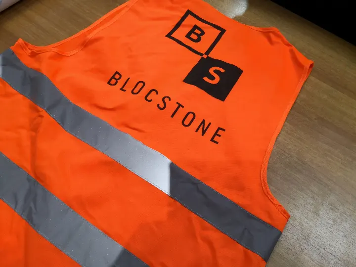 Gilet fluo personnalisé